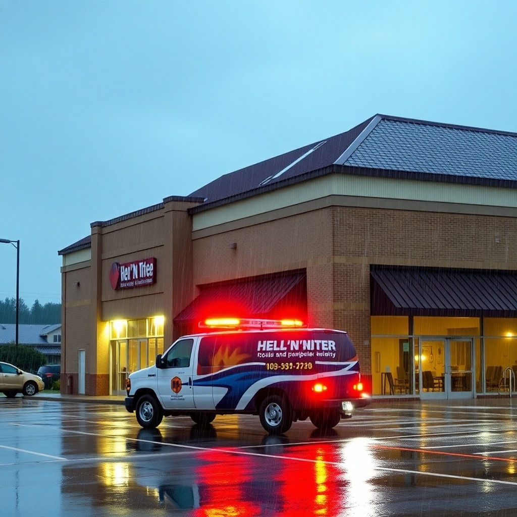 Emergency commercial roofing repair services